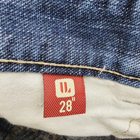 U-Life Jeans India Embellished "Complete Satisfaction" Straight Jeans - Size 28 - Picture 8 of 8